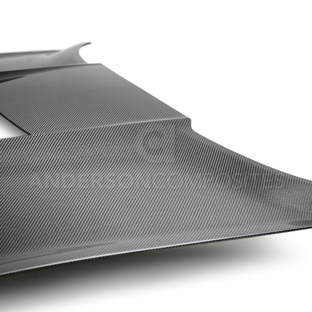 Anderson Composites 2020 Mustang Shelby GT500 Double Sided Carbon Fiber Hood (AC-HD20FDMU500-OE-DS)