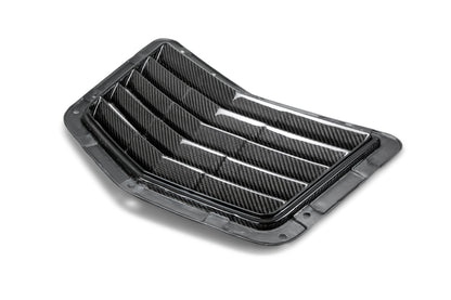 Anderson Composites Carbon fiber hood vent for 2014-2019 Chevrolet Corvette C7 Stingray  (AC-HDS14CHC7-OE)