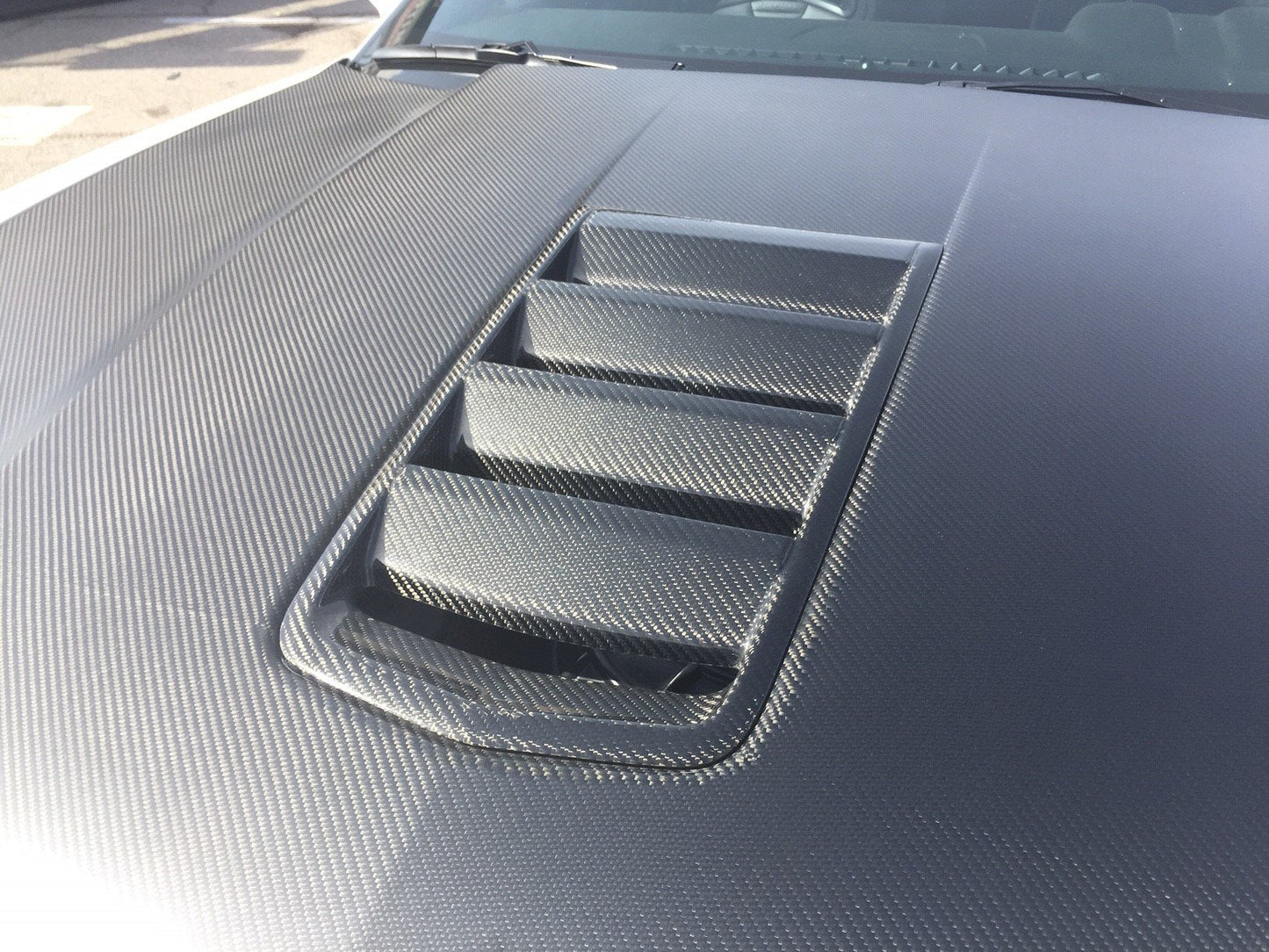 Anderson Composites Type-OE carbon fiber hood vent for 2014-2015 Chevrolet Camaro Z28  (AC-HDS14CHCAM-Z28)