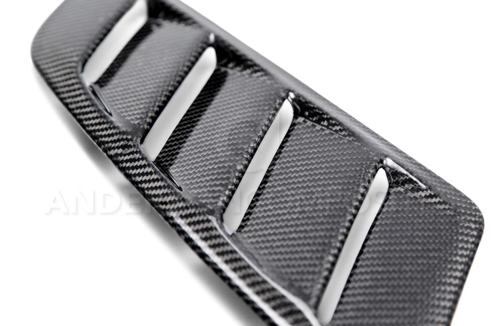 Anderson Composites Type-AB carbon fiber hood vents for 2015-2017 Ford Mustang GT  (AC-HV15FDMUGT-AB)