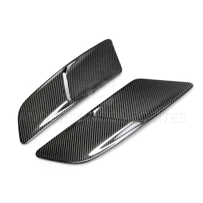Anderson Composites Type-OE carbon fiber hood vents for 2015-2017 Ford Mustang GT  (AC-HV15FDMUGT-OE)