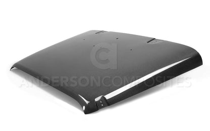 Anderson Composites Type-OE carbon fiber hood for 2007-2018 Jeep JK  (AC-JPFH)