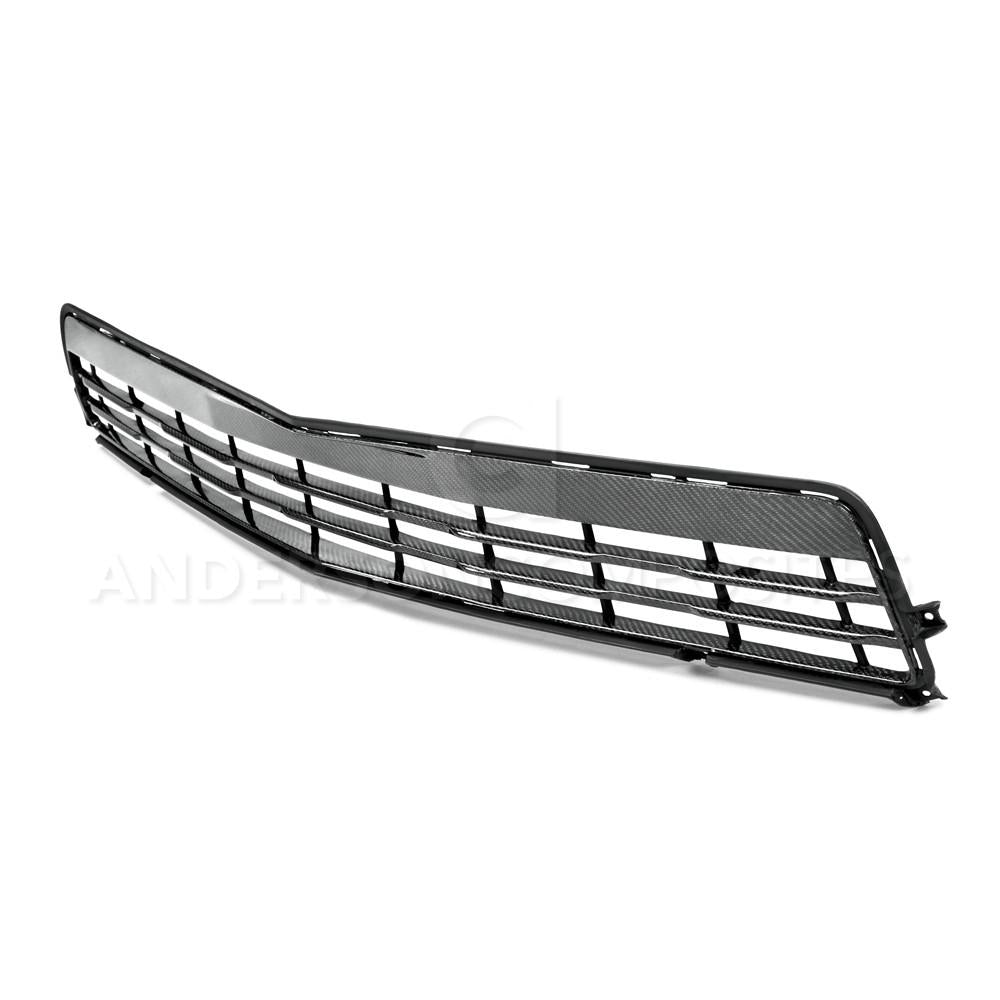 Anderson Composites Carbon fiber front lower grille for 2014-2015 Chevrolet Camaro SS, 1LE, Z28  (AC-LG14CHCAM)