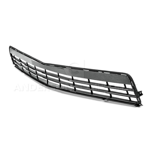 Anderson Composites Carbon fiber front lower grille for 2014-2015 Chevrolet Camaro SS, 1LE, Z28  (AC-LG14CHCAM)