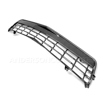 Anderson Composites Carbon fiber front lower grille for 2014-2015 Chevrolet Camaro SS, 1LE, Z28  (AC-LG14CHCAM)