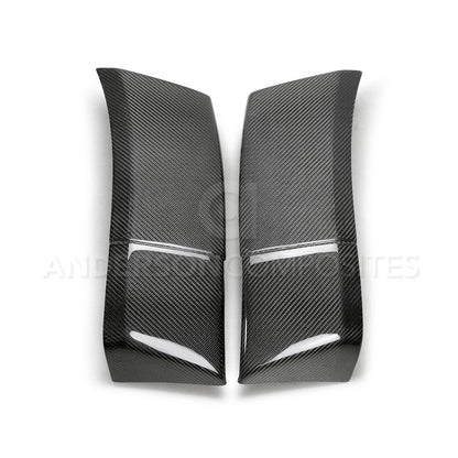 Anderson Composites Carbon fiber rear flare extension panels for 2018-2020 Dodge Challenger Widebody  (AC-RBC18DGCHHC)