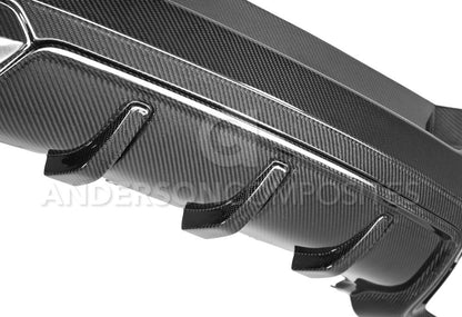 Anderson Composites Type-Z28 carbon fiber rear valance for 2014-2015 Chevrolet Camaro  (AC-RL14CHCAM-Z28)