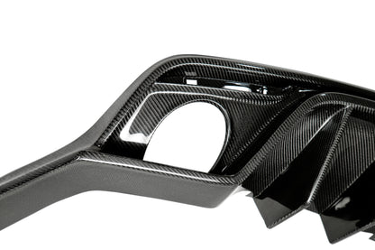Anderson Composites Type-AR carbon fiber rear valance for 2015-2017 Ford Mustang  (AC-RL15FDMU-AR)