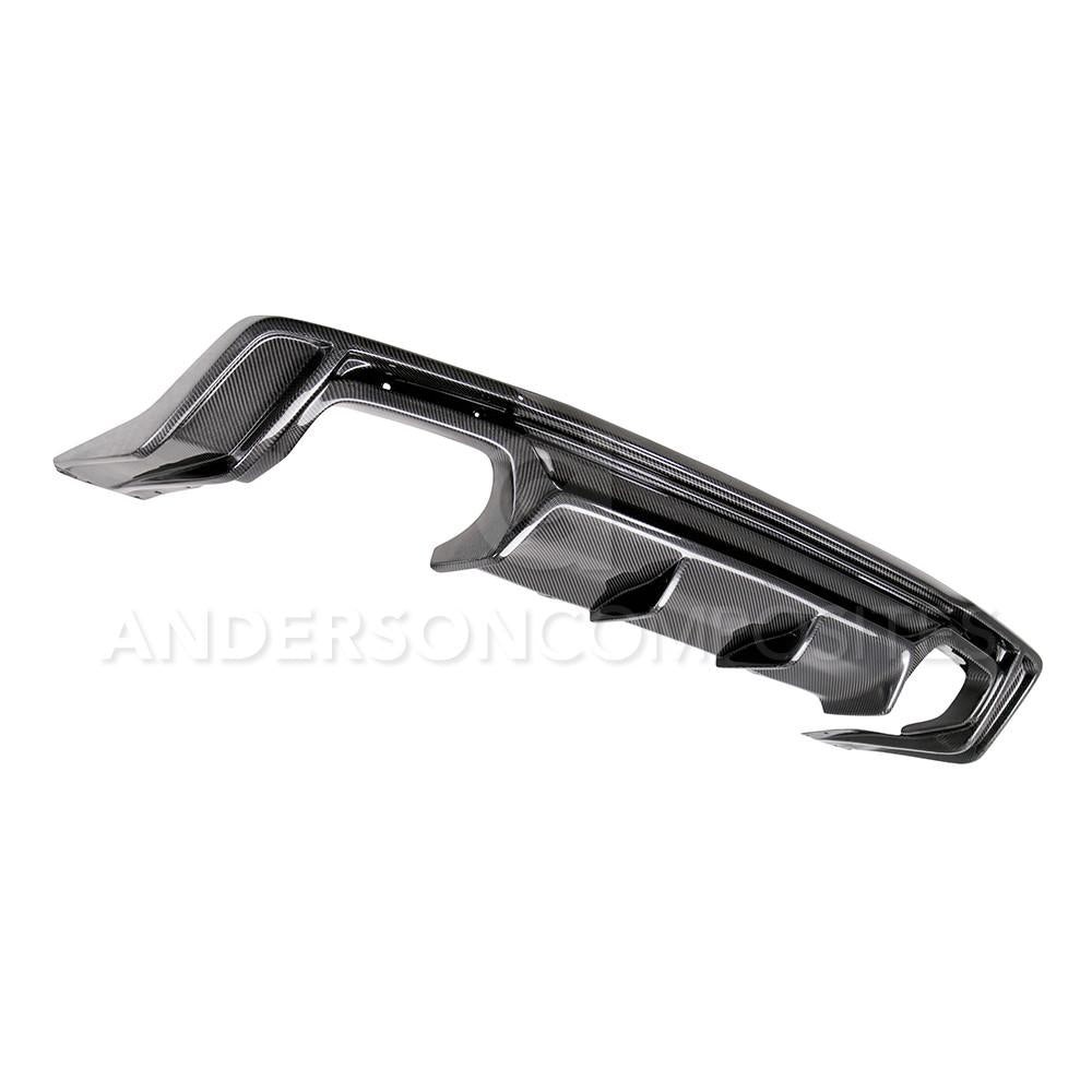 Anderson Composites Type-AZ carbon fiber rear valance for 2016-2021 Chevrolet Camaro  (AC-RL16CHCAM-AZ)