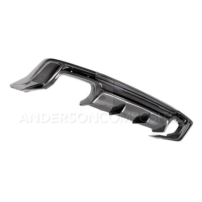 Anderson Composites Type-AZ carbon fiber rear valance for 2016-2021 Chevrolet Camaro  (AC-RL16CHCAM-AZ)