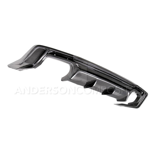 Anderson Composites Type-AZ carbon fiber rear valance for 2016-2021 Chevrolet Camaro  (AC-RL16CHCAM-AZ)