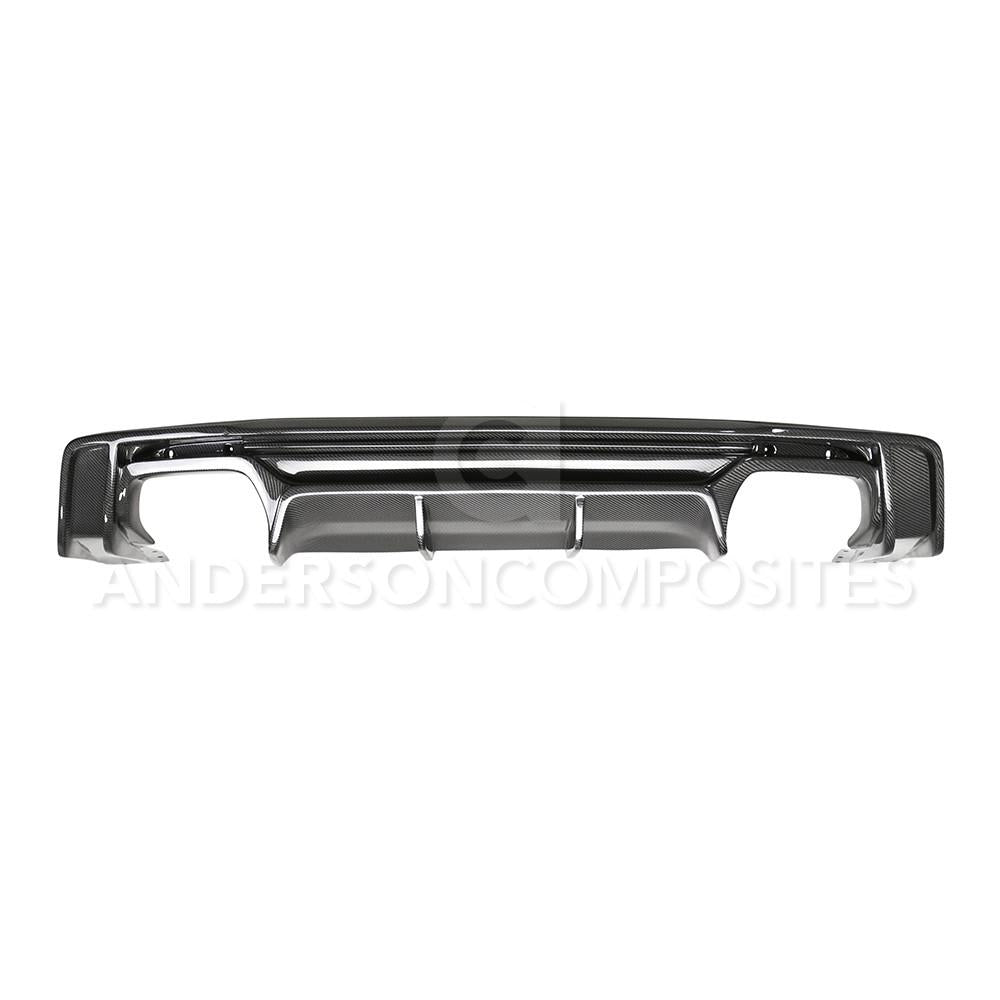 Anderson Composites Type-AZ carbon fiber rear valance for 2016-2021 Chevrolet Camaro  (AC-RL16CHCAM-AZ)