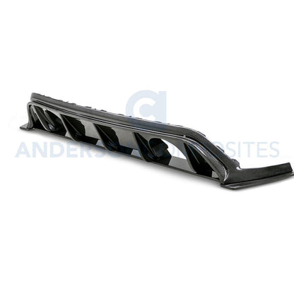 Anderson Composites Type-AR carbon fiber rear diffuser for 2016-2018 Ford Focus RS  (AC-RL16FDFO-AR)