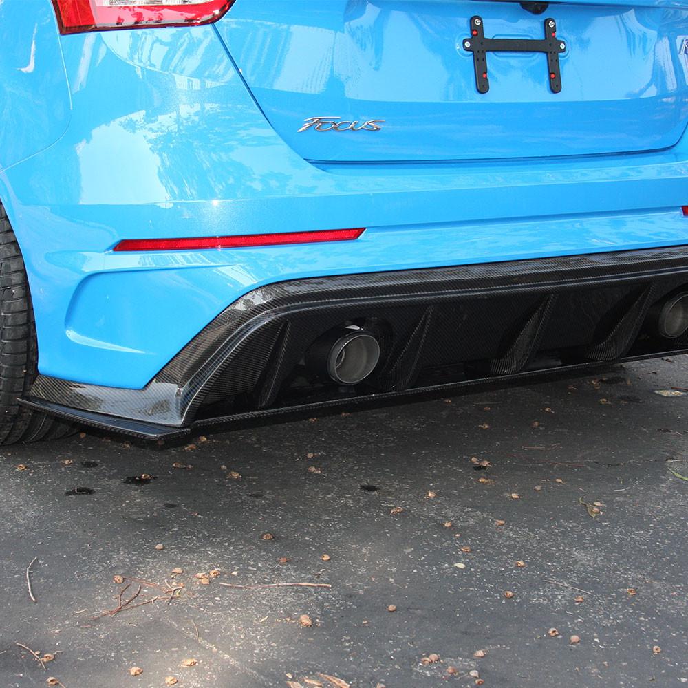 Anderson Composites Type-AR carbon fiber rear diffuser for 2016-2018 Ford Focus RS  (AC-RL16FDFO-AR)