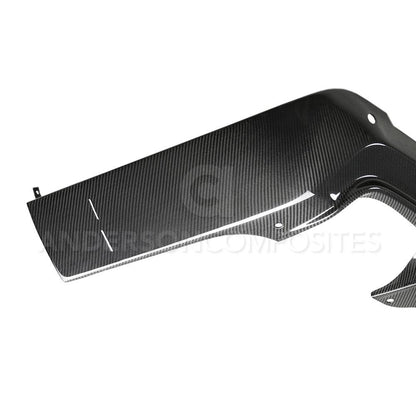 Anderson Composites Carbon fiber rear valance for 2018-2020 Dodge Challenger Widebody  (AC-RL18DGCHHC)