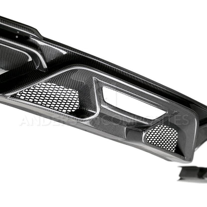 Anderson Composites Carbon fiber rear diffuser for 2020-2021 Ford Mustang Shelby GT500  (AC-RL20FDMU500)