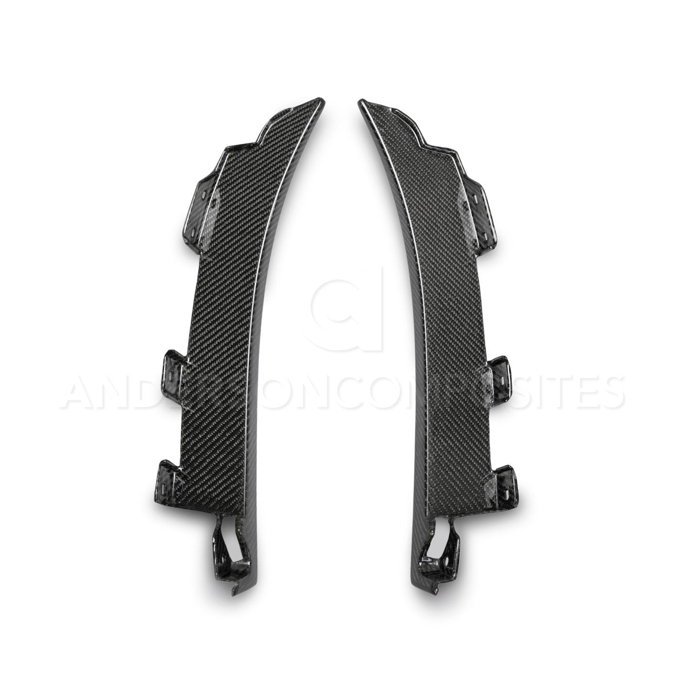 Anderson Composites carbon fiber rear mud guards - pair  (AC-RMG20FDMU500)