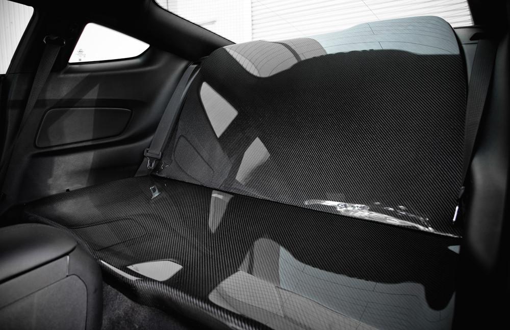 Anderson Composites Carbon fiber rear seat delete for 2015-2020 Ford Mustang  (AC-RSD15FDMU)