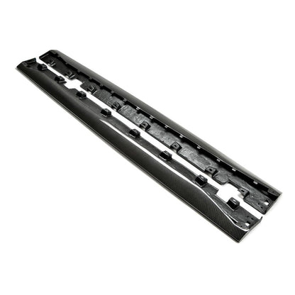 Anderson Composites Type-AR carbon fiber side rocker panel splitter for 2015-2020 Ford Mustang  (AC-SS15FDMU-AR)