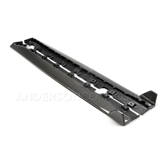 Anderson Composites 2015-2017 Ford Mustang GT350 Style Rocker Panel Splitter (AC-SS15FDMU-GR)