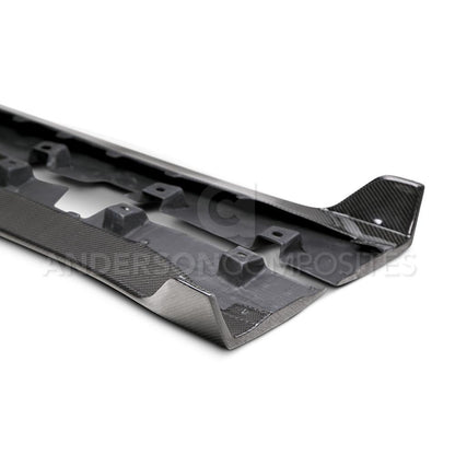 Anderson Composites Carbon fiber rocker panels for 2015-2020 Ford Mustang Shelby GT350 & GT350R  (AC-SS15MU350)