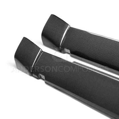 Anderson Composites Type-WB Carbon fiber rocker panel for 2018-2020 Dodge Challenger Widebody  (AC-SS18DGCHHC)
