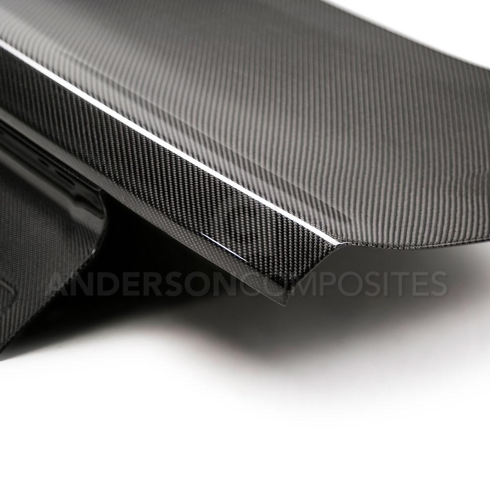 Anderson Composites Type-OE double sided carbon fiber decklid for 2015-2020 Ford Mustang  (AC-TL15FDMU-DS)