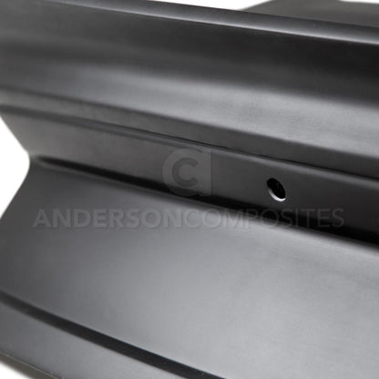Anderson Composites Type-ST fiberglass decklid with integrated spoiler for 2015-2020 Ford Mustang  (AC-TL15FDMU-SA-GF)
