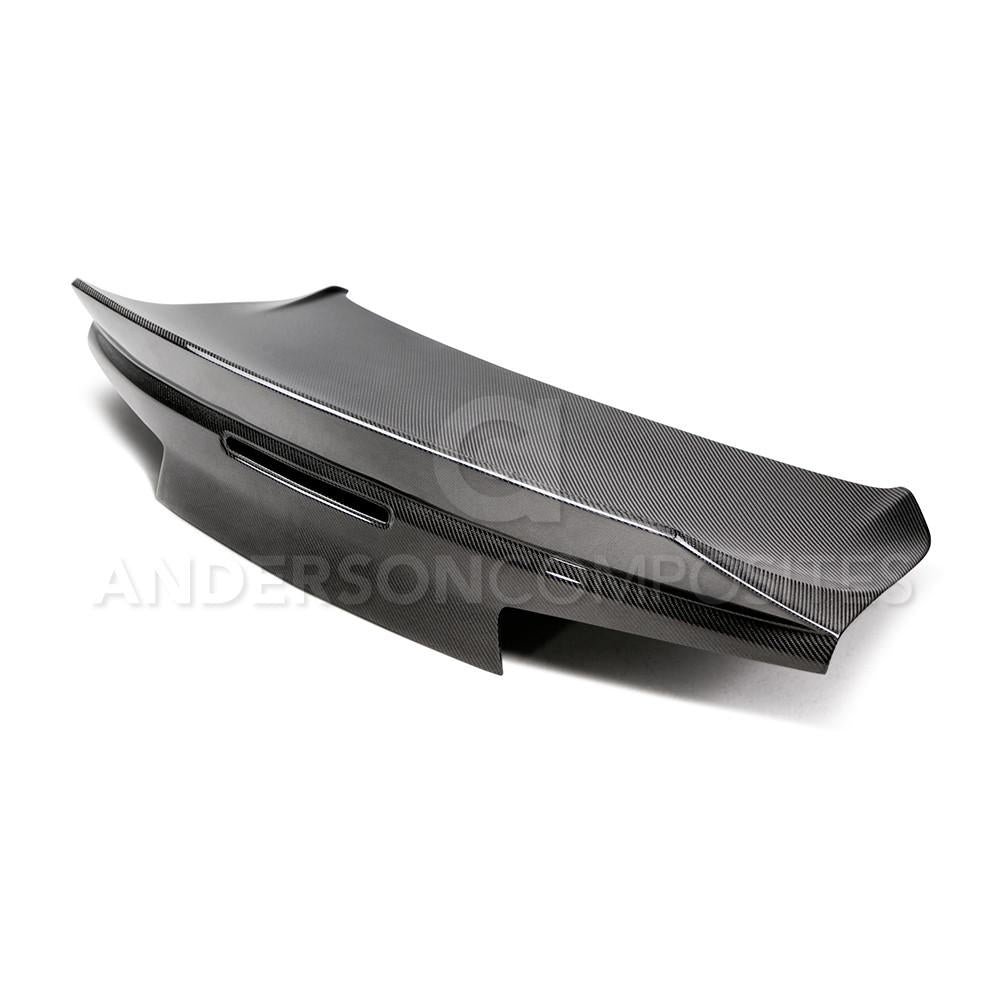 Anderson Composites 2016+ Chevy Camaro Carbon Fiber Double Sided Deck Lid w/ Integrated Spoiler (AC-TL16CHCAM-ST-DS)