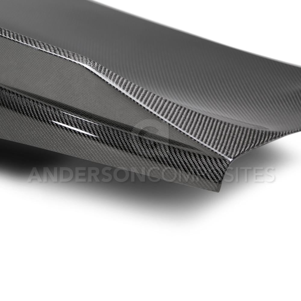 Anderson Composites 2016+ Chevy Camaro Carbon Fiber Double Sided Deck Lid w/ Integrated Spoiler (AC-TL16CHCAM-ST-DS)