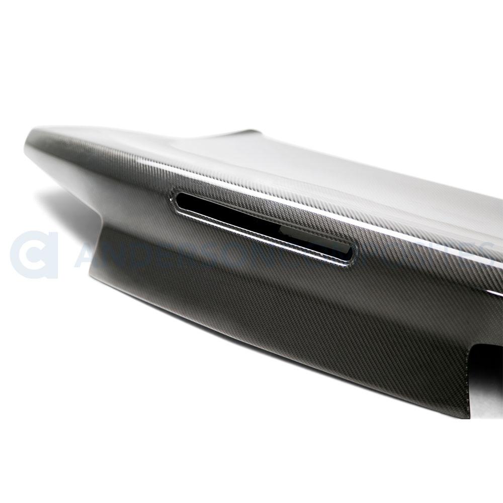 Anderson Composites Type-OE double sided carbon fiber decklid for 2016-2021 Chevrolet Camaro  (AC-TL16CHCAM-DS)