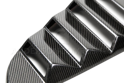 Anderson Composites Type-V carbon fiber window louvers for 2015-2020 Ford Mustang  (AC-WL15FDMU-V)