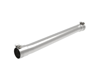 aFe 3in 409 Stainless Steel Muffler Delete Pipe | GM Silverado/Sierra 1500 V8-6.2L (19) (49C44114NM)