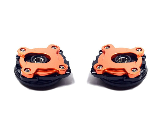 AST Suspension 5-Bolt Top Mount Camber Plates (w OEM Damper) - BMW / F8X / F87 / F80 / F82 / F83 LCI