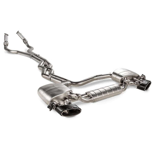 Akrapovic 2021+ Audi RS7 Sportback (C8) OPF/GPF Evolution Line Cat Back (Titanium) w/ Carbon Tips