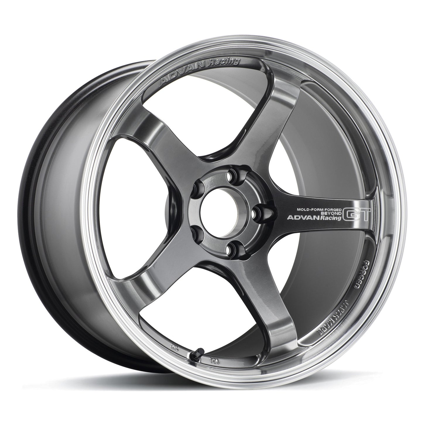 Advan GT Beyond 18x9.5 +45 5x114.3 Machining & Racing Hyper Black (SET)