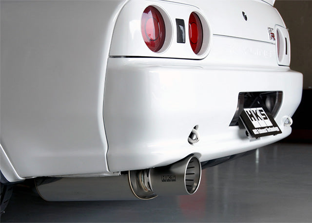HKS Super Turbo Muffler (Urban Matte Edition) - Nissan Skyline GT-R BNR32 RB26DETT 89-94