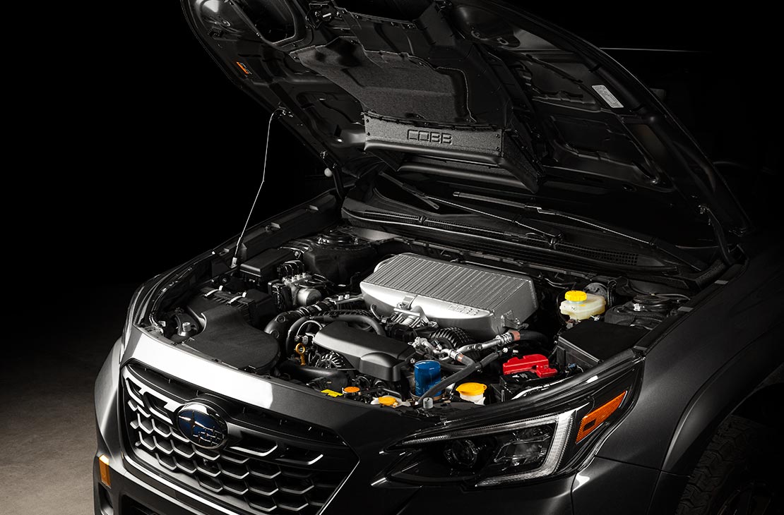 COBB Stage 2 Power Package w/ Black TM Intercooler & Charge Pipe | Subaru Outback/Outback Wilderness (23-25) (SUB0070020-BK)