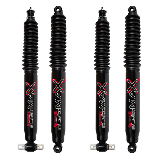 Skyjacker Black MAX Hydro Shocks Set w/1-2" lift - 1986-1991 Mitsubishi Mighty Max 4WD
