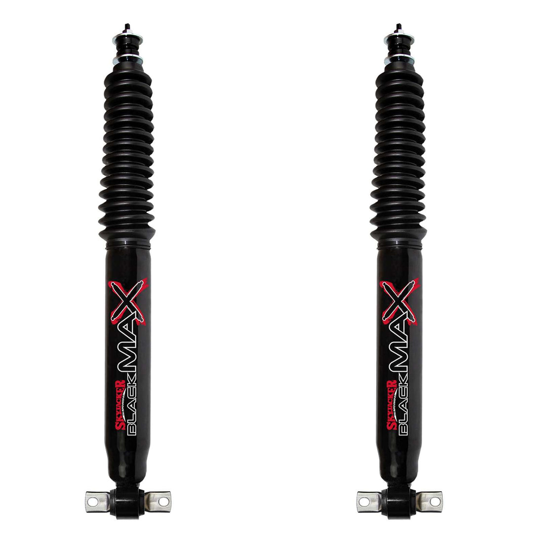 Skyjacker Black MAX Hydro Shocks Front Pair w/1-2.5" lift - 2003-2011 Dodge Ram 2500 RWD MegaCab