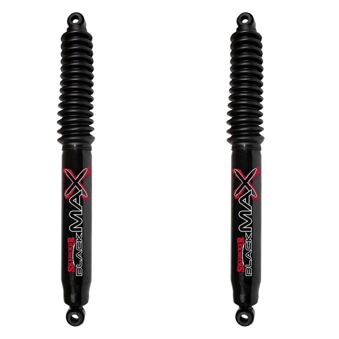 Skyjacker Black MAX Hydro Shocks Rear Pair - 1994-2002 Dodge Ram 2500 RWD MegaCab
