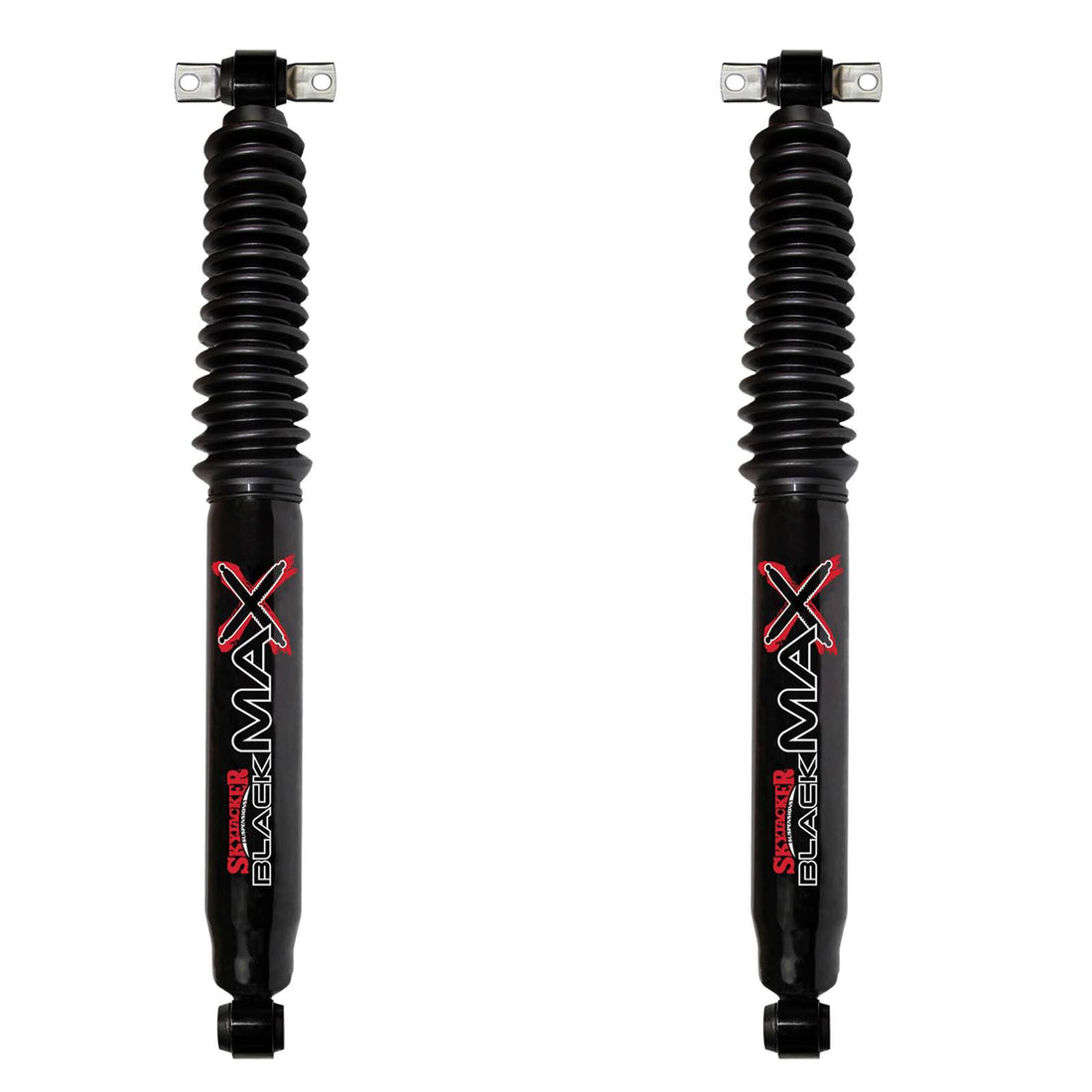 Skyjacker Black MAX Hydro Shocks Rear Pair - 2006-2010 Hummer H3T 4WD