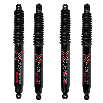 Skyjacker Black MAX Hydro Shocks Set w/0" lift - 1984-1987 Toyota Land Cruiser FJ60 4WD