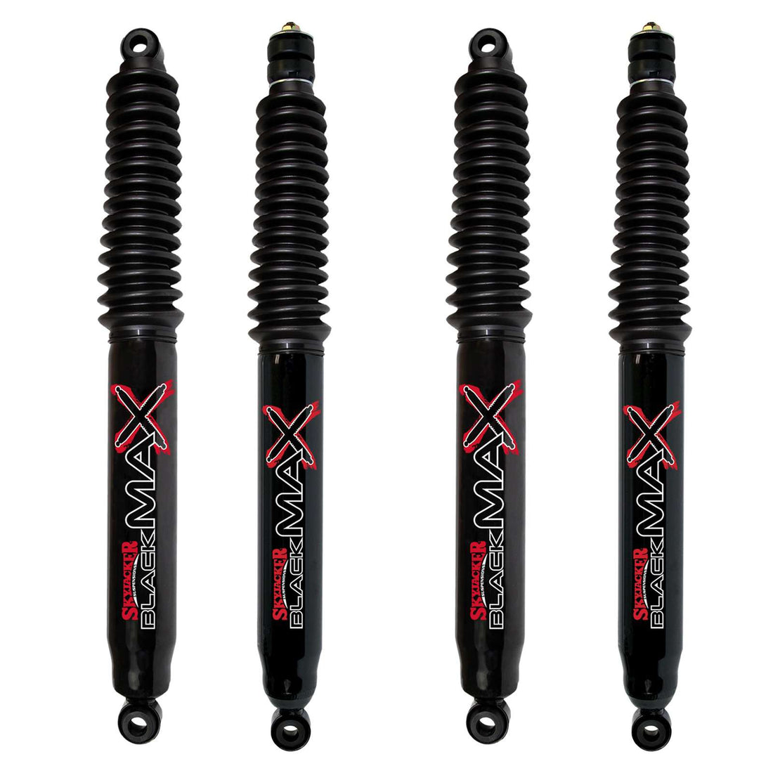 Skyjacker Black MAX Hydro Shocks Set w/0" lift - 1990-1997 Toyota Land Cruiser 4WD KZJ70