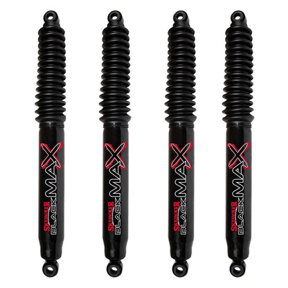 Skyjacker Black MAX Hydro Shocks Set w/2-4" lift - 1973-1987 Chevrolet K30 4WD