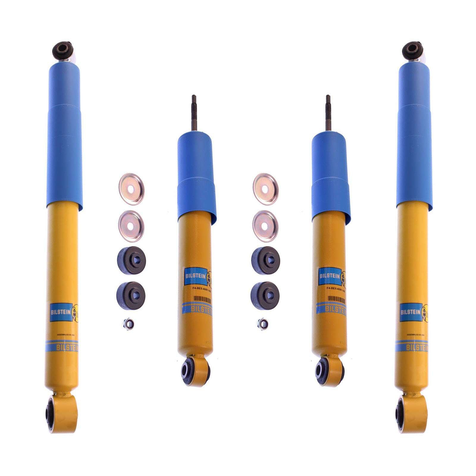 Bilstein B6 4600 Monotube OEM Shocks Set - 2002-2006 Chevrolet Avalanche 2500 4WD RWD