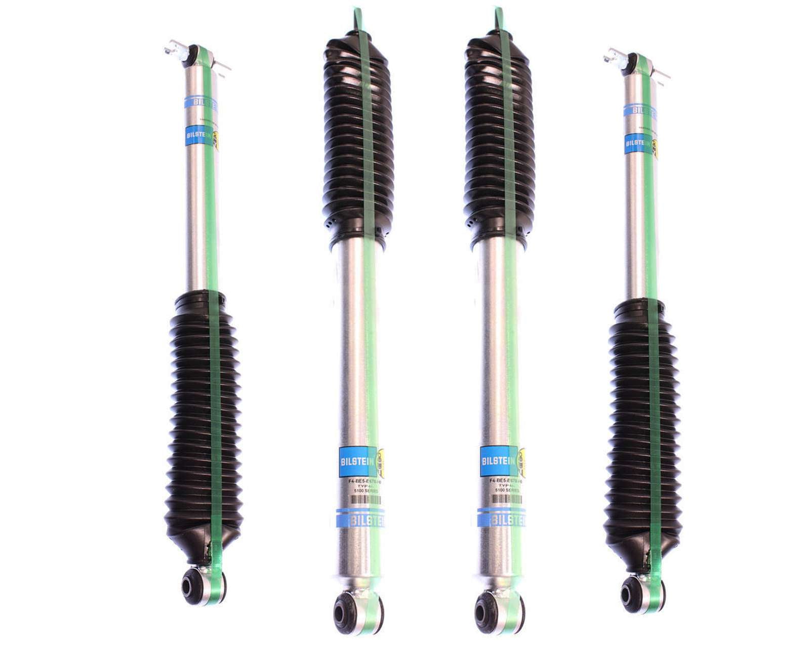 Bilstein 5100 Shocks Set w/3-4" lift - 1987-1996 Jeep Wrangler 4WD YJ