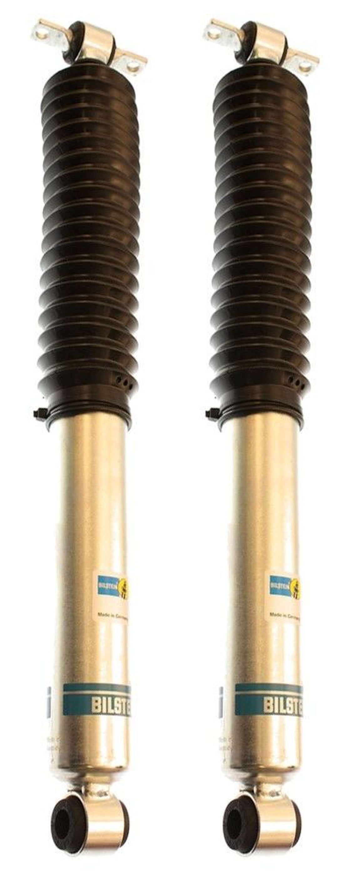 Bilstein B8 5100 Monotube Shocks Rear Pair w/1.5-3" lift - 2007-2018 Jeep Wrangler JK 4WD RWD