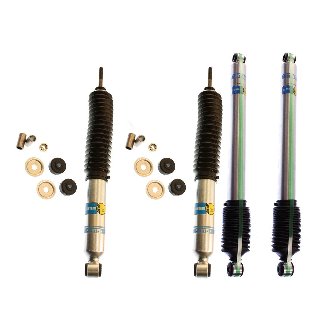 Bilstein 5100 Shocks Set w/6" lift - 1999-2014 Ford F-350 Super Duty RWD Stock Radius Arm