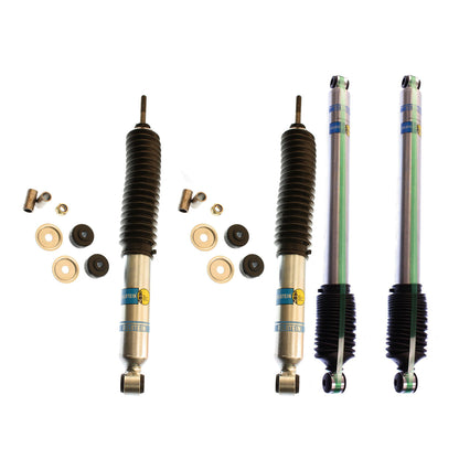 Bilstein 5100 Shocks Set w/4" lift - 1999-2014 Ford F-350 Super Duty RWD Stock Radius Arm